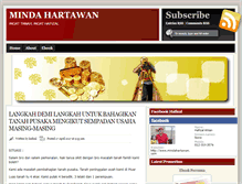 Tablet Screenshot of mindahartawan.com